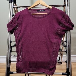 Elroy Maroon Knit Shirt